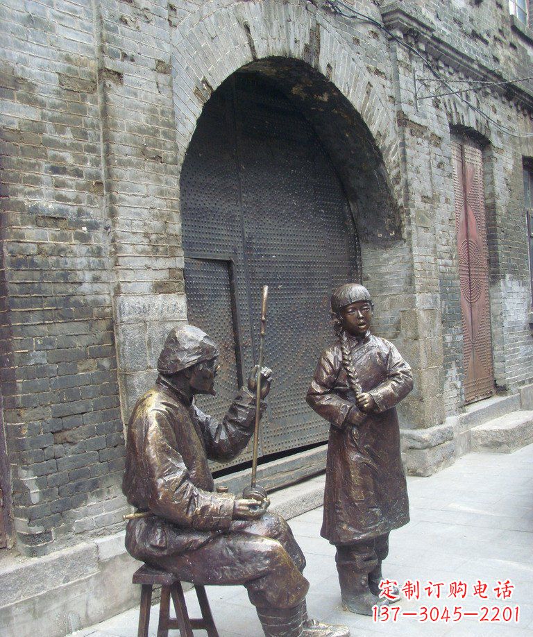 辽宁二胡铜雕艺术形式的精髓
