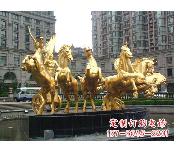 辽宁阿波罗的象征——青铜雕塑