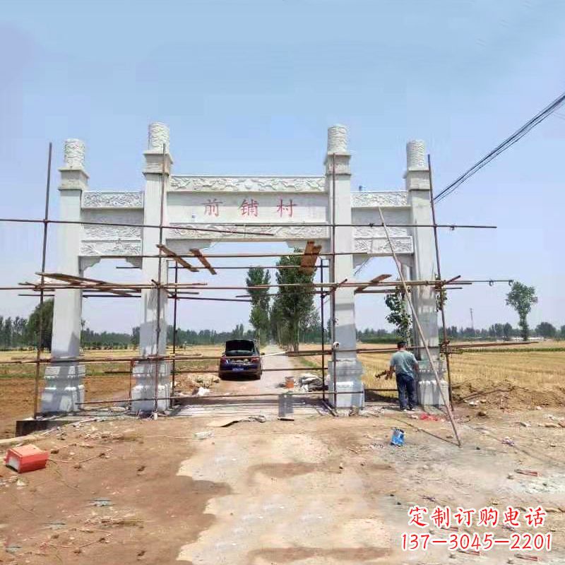 辽宁古老传统——牌坊雕塑
