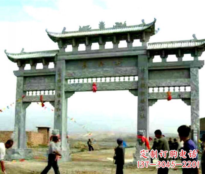 辽宁该牌坊雕塑