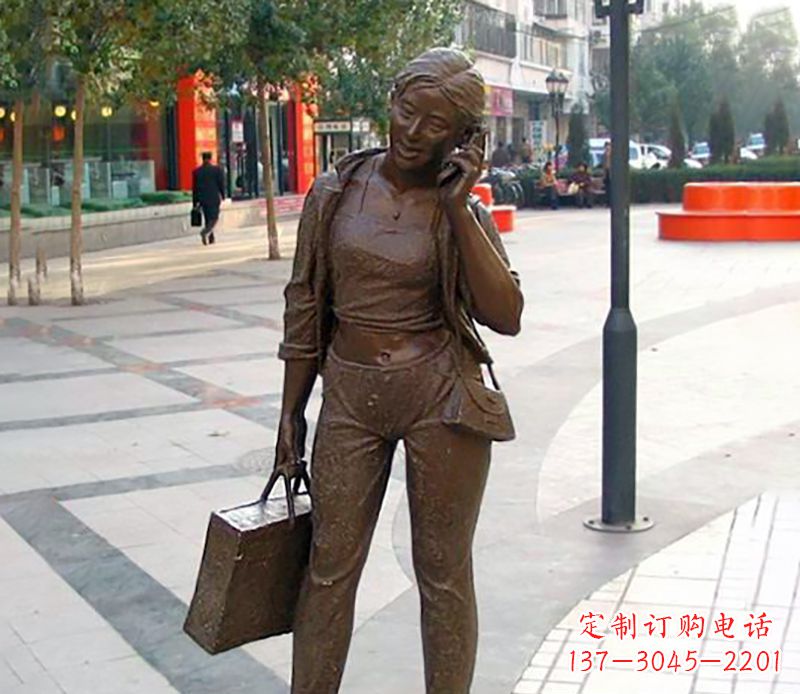 辽宁通话女性雕塑