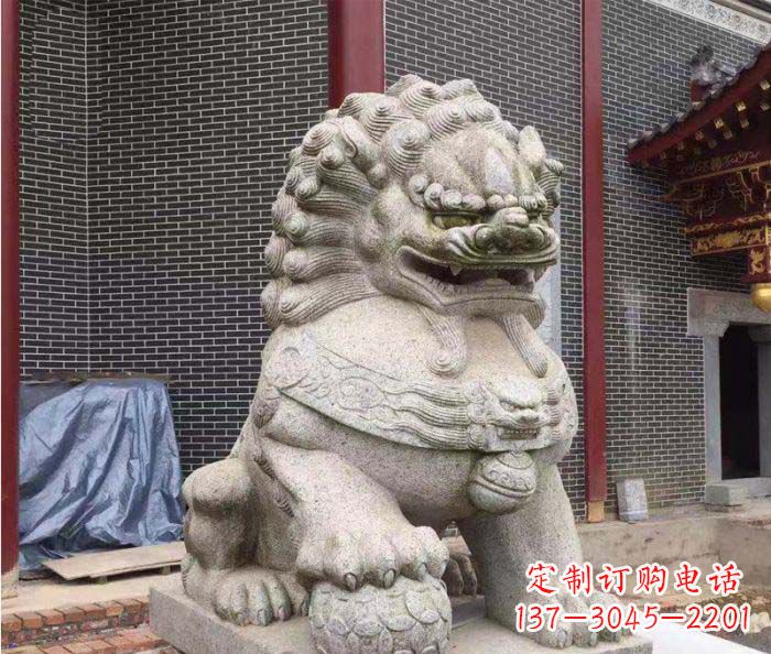 辽宁巨型大理石狮子雕塑