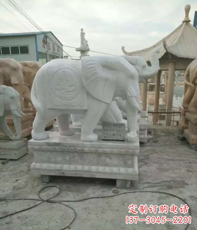 辽宁大理石大象——雕塑之美