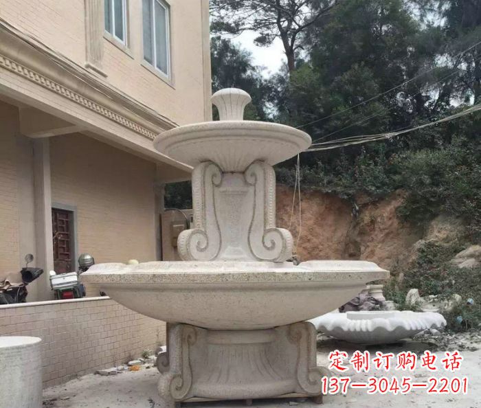 辽宁大理石大型喷泉雕塑精致美观又富有艺术气息