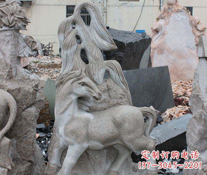 辽宁大理石动物雕塑丰富多彩的艺术品