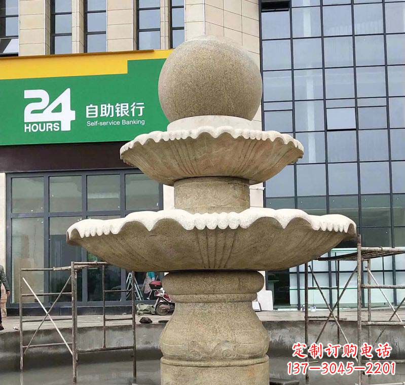 辽宁大理石风水球喷泉雕塑——振奋人心的艺术杰作