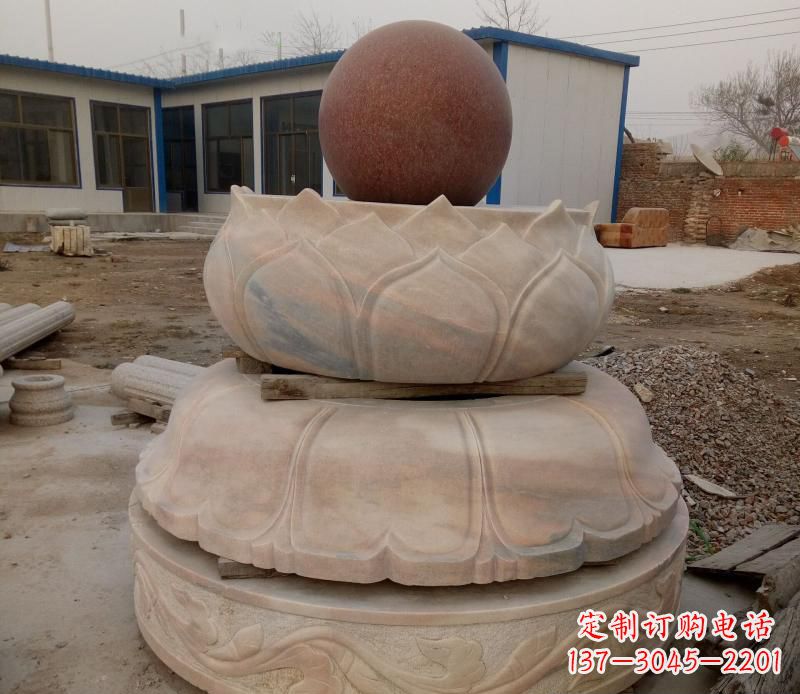 辽宁大理石风水球雕塑
