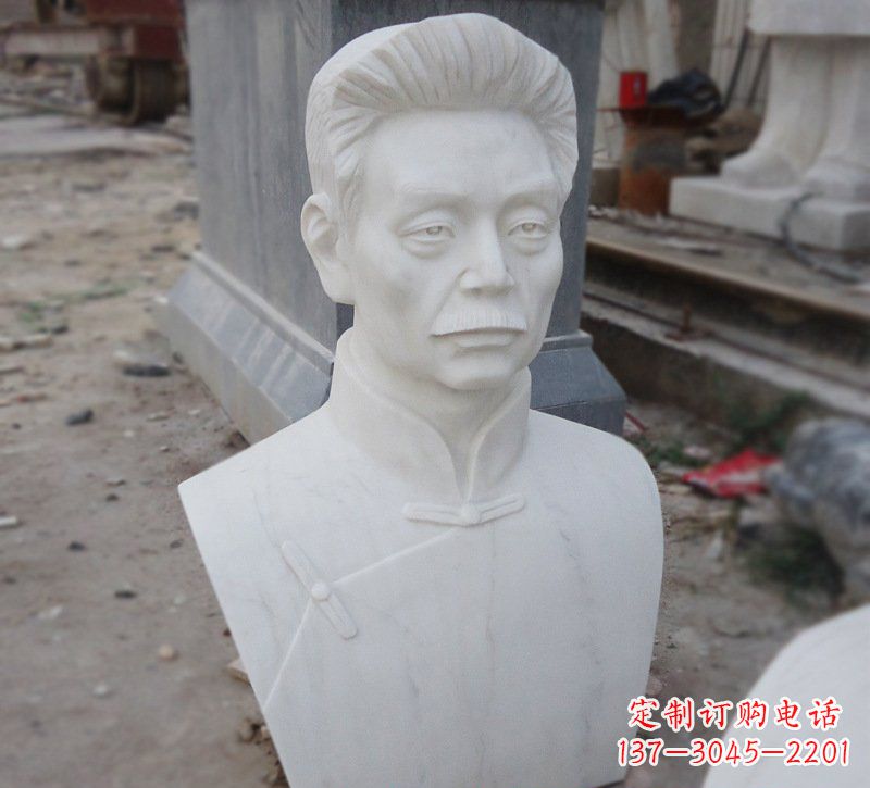 辽宁传承文化魅力·鲁迅头像精美雕塑