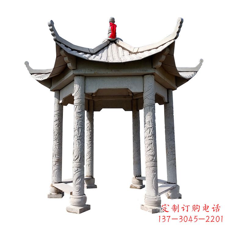 辽宁中领雕塑大理石凉亭雕塑