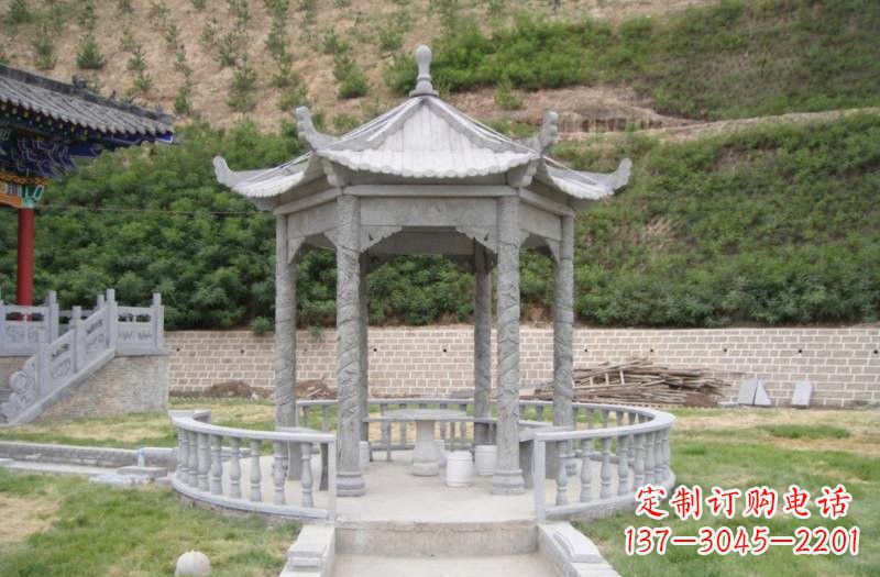 辽宁精美大理石凉亭雕塑