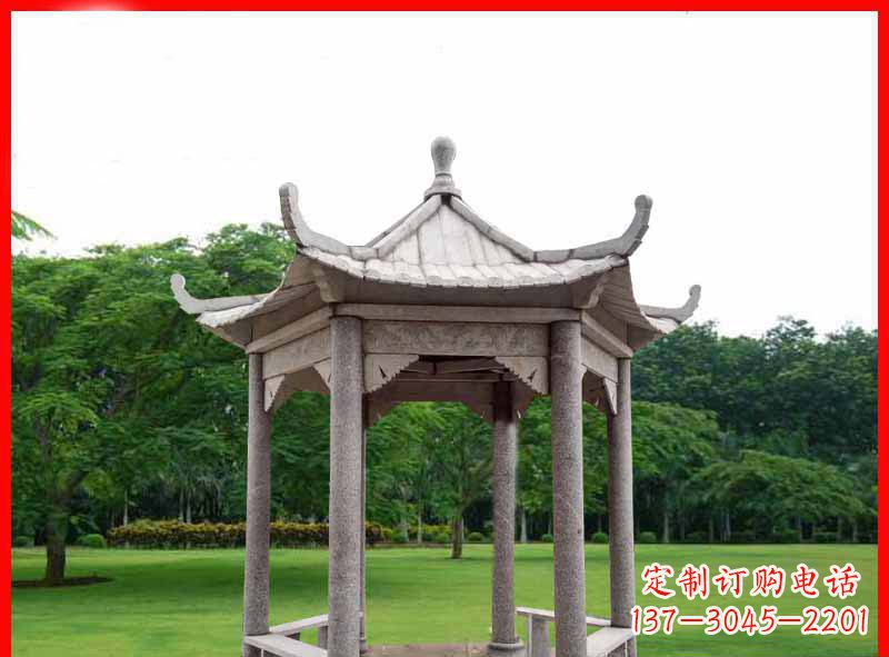 辽宁精致大理石凉亭雕塑