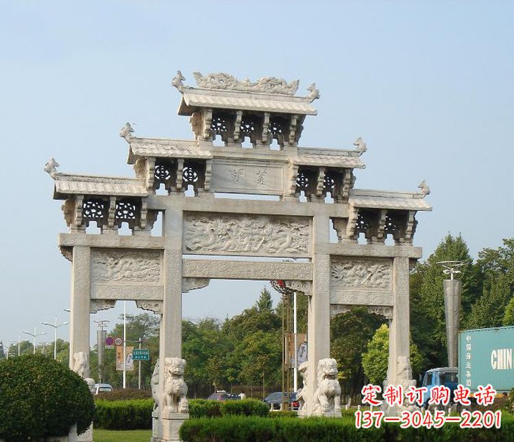 辽宁大理石牌坊雕塑——精致纯粹、卓越优雅