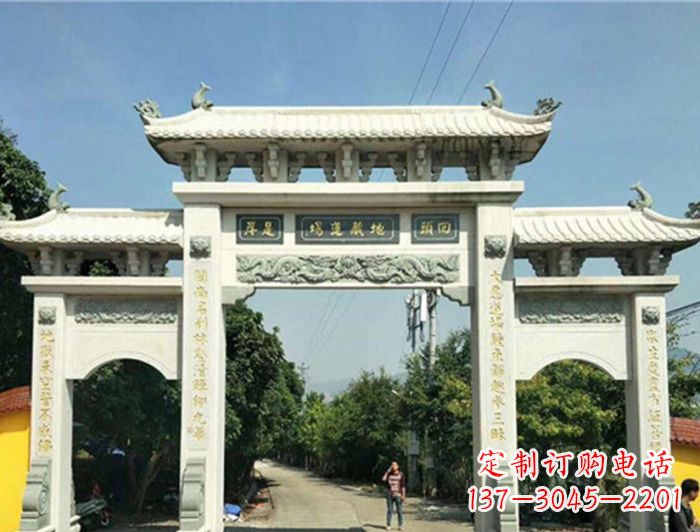 辽宁大理石牌坊雕塑