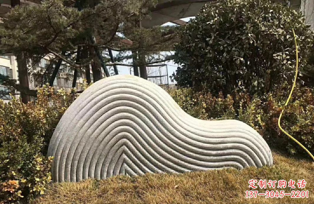 辽宁高雅大理石纹理假山雕塑