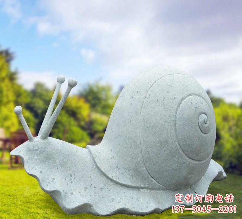 辽宁大理石蜗牛雕塑