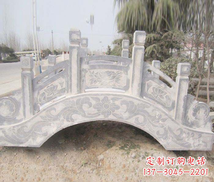 辽宁精美大理石小型拱桥石雕