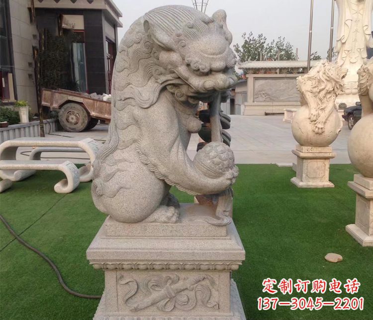 辽宁优雅精致的大理石独角兽雕塑