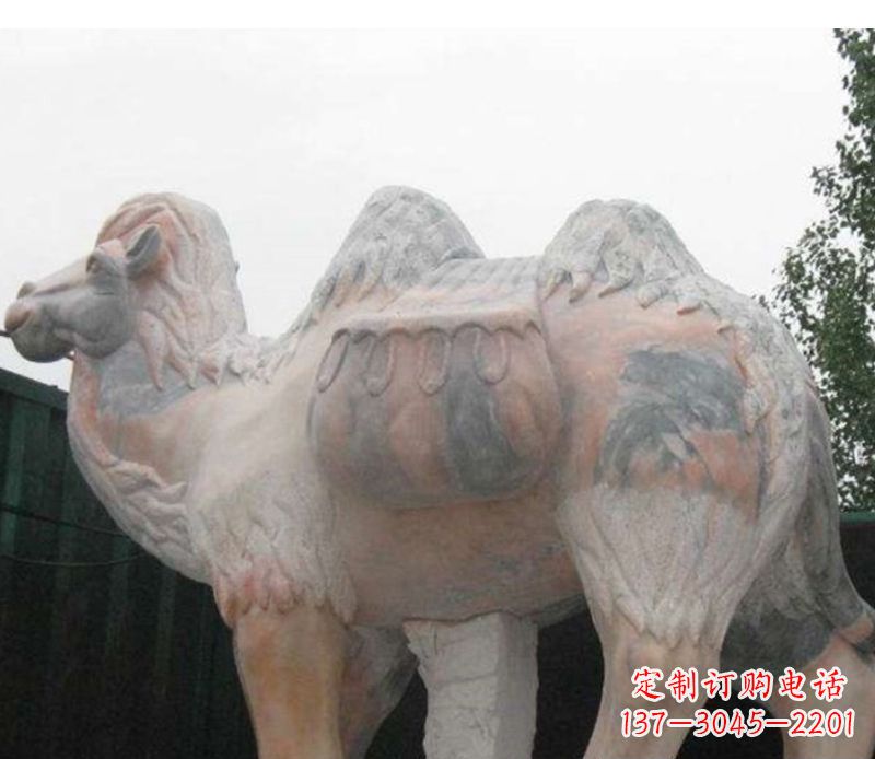 辽宁新颖精美的骆驼石雕