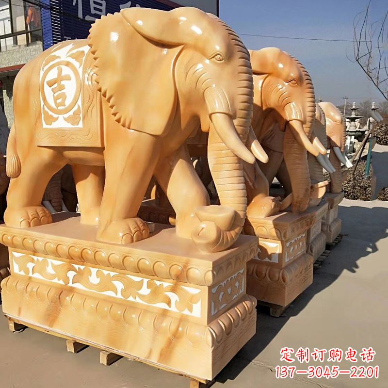 辽宁大象石雕风水