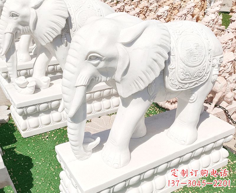 辽宁大象石雕雕塑