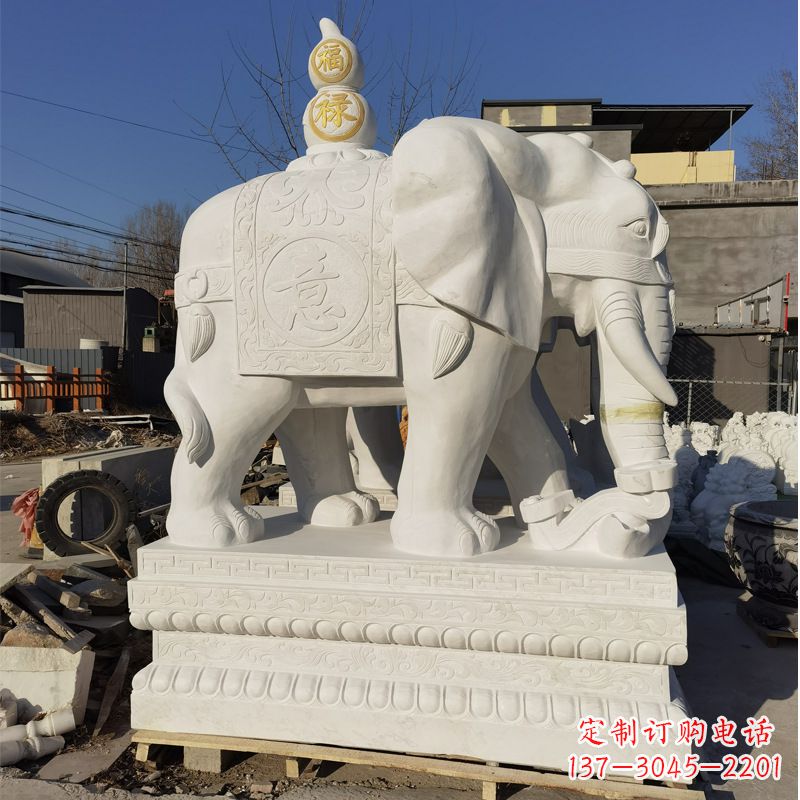 辽宁大象石雕守墓