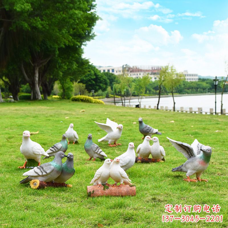 辽宁大学和平鸽雕塑