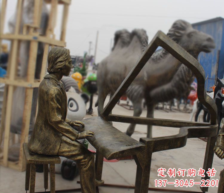 辽宁钢琴铜雕——表达艺术之美的完美融合