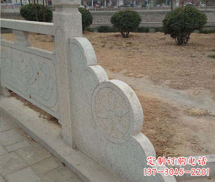 辽宁精美仿古护城河石雕栏板