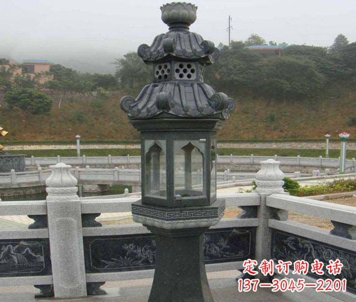 辽宁仿古石灯雕塑,点亮景观空间