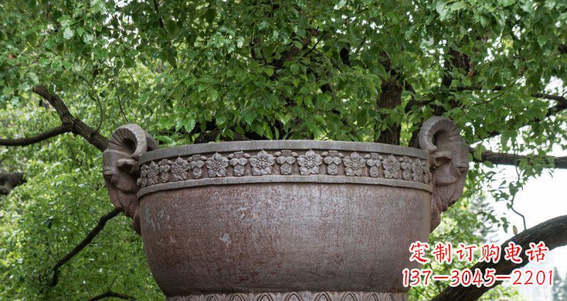 辽宁中领雕塑仿古水缸铜雕