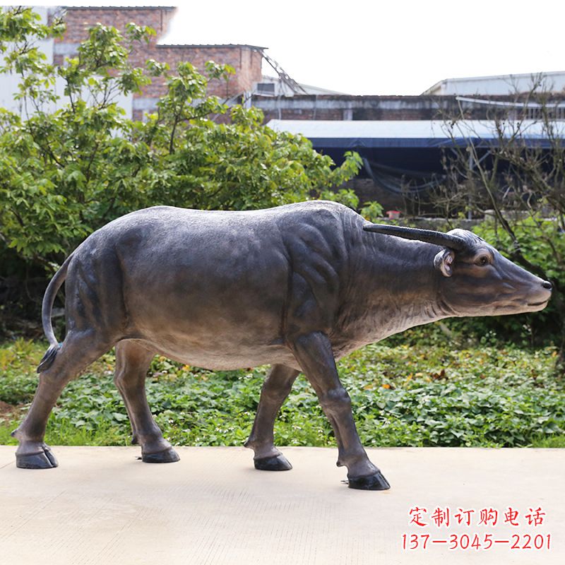 辽宁高品质仿真水牛雕塑