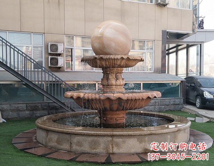 辽宁独特的风水球石雕