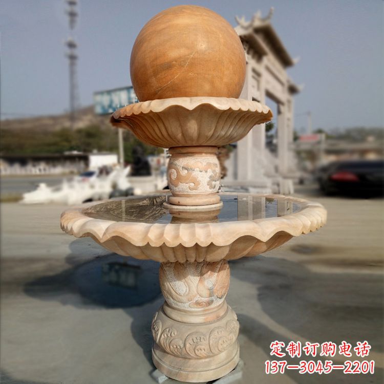 辽宁风水球石雕塑