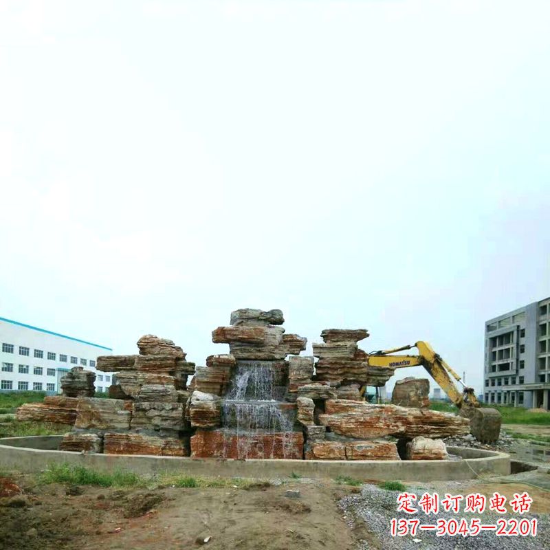 辽宁高雅精致的千层石假山雕塑