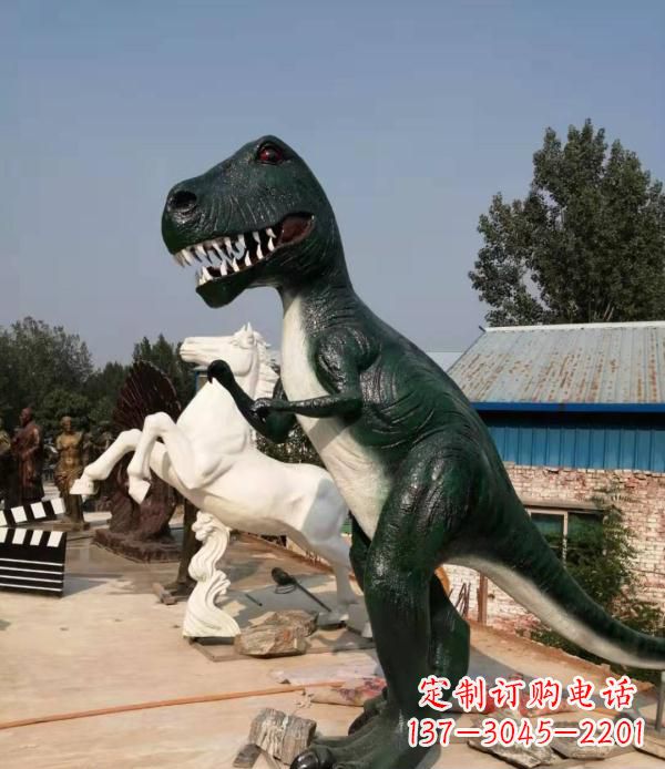 辽宁玻璃钢仿真恐龙雕塑