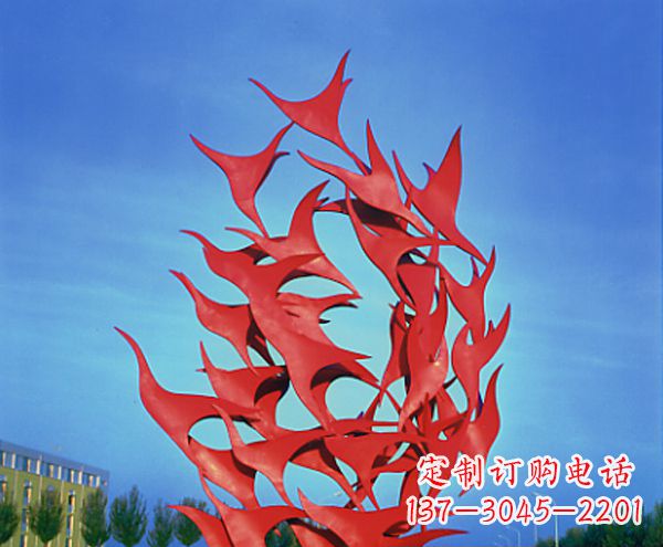 辽宁立体不锈钢大雁雕塑