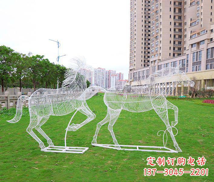 辽宁不锈钢马雕塑