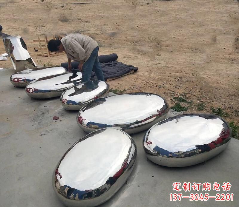 辽宁中领雕塑水滴形艺术雕塑