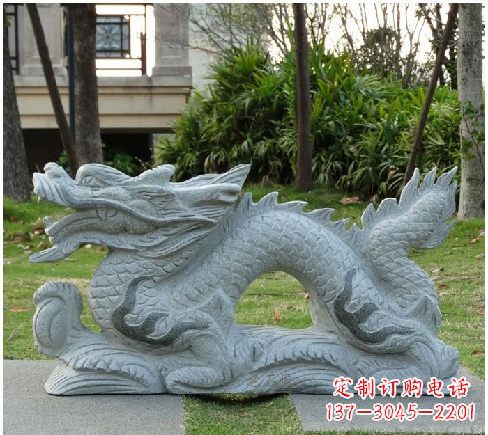 辽宁公园大理石龙雕塑222