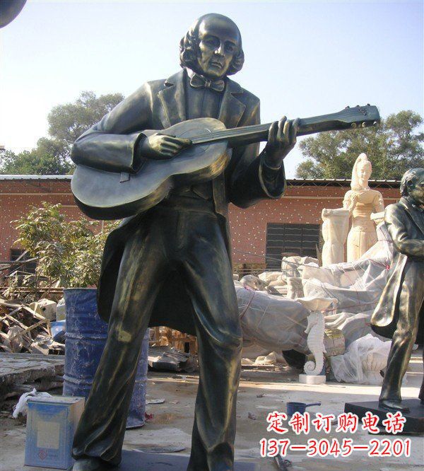 辽宁高端精致吉他雕塑