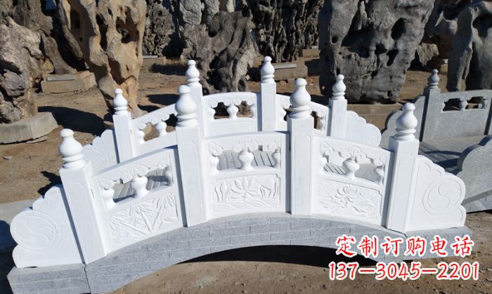 辽宁公园汉白玉石拱桥 (6)