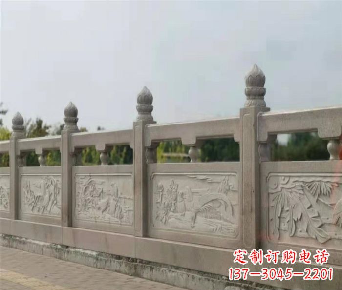 辽宁泰山大理石浮雕栏板雕塑