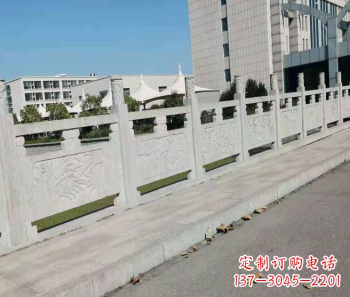辽宁精美大理石浮雕栏板
