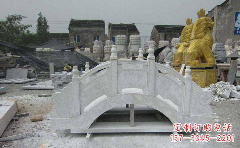 辽宁精美的大理石拱桥雕塑