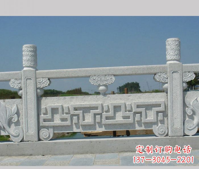 辽宁公园景观大理石栏板雕塑