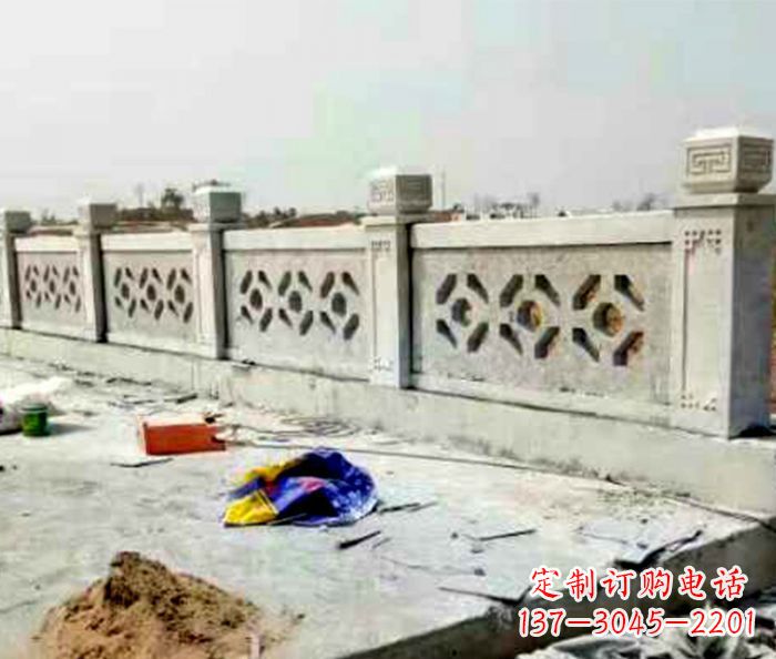 辽宁公园大理石栏板石雕