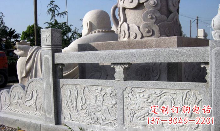 辽宁公园景观大理石栏板石雕