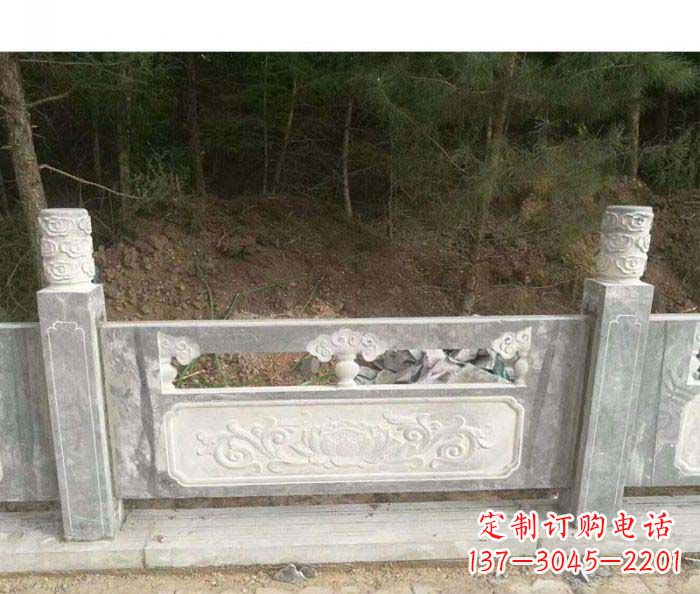 辽宁大理石栏板石雕艺术品