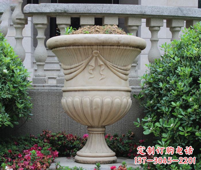 辽宁欧式风格花盆雕塑