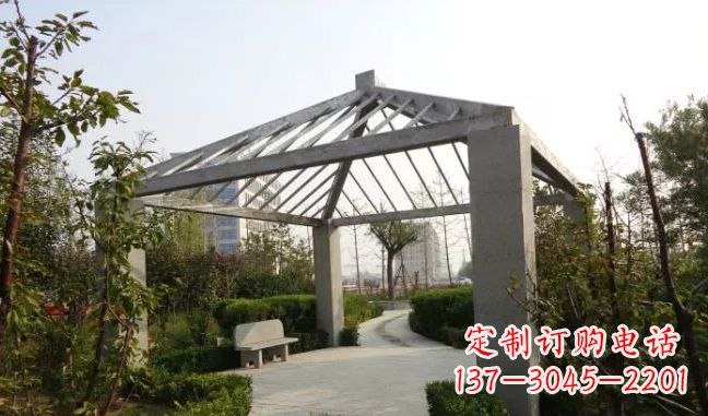 辽宁精美不锈钢凉亭雕塑